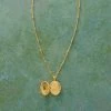 Gold Vermeil Birthstone Locket -Sundance Sales 0a1da434 e6fc 4898 8581 69decbfa8541