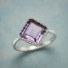 Angled Amethyst Ring -Sundance Sales 11c209c8 2151 4e40 9335 7340adeb05bd