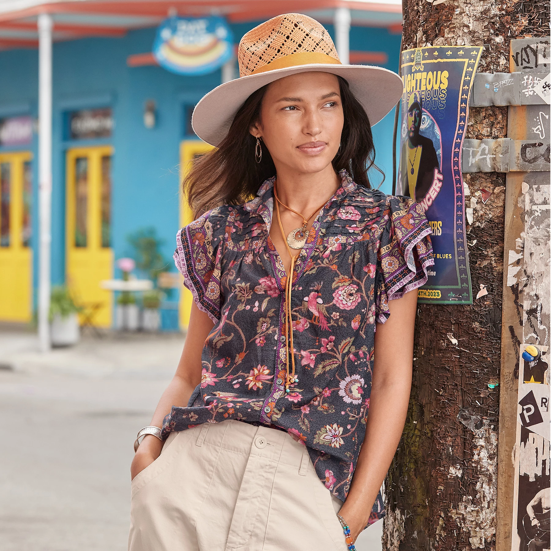 Marceline Floral Top, Petite 3 Marceline Floral Top, Petite