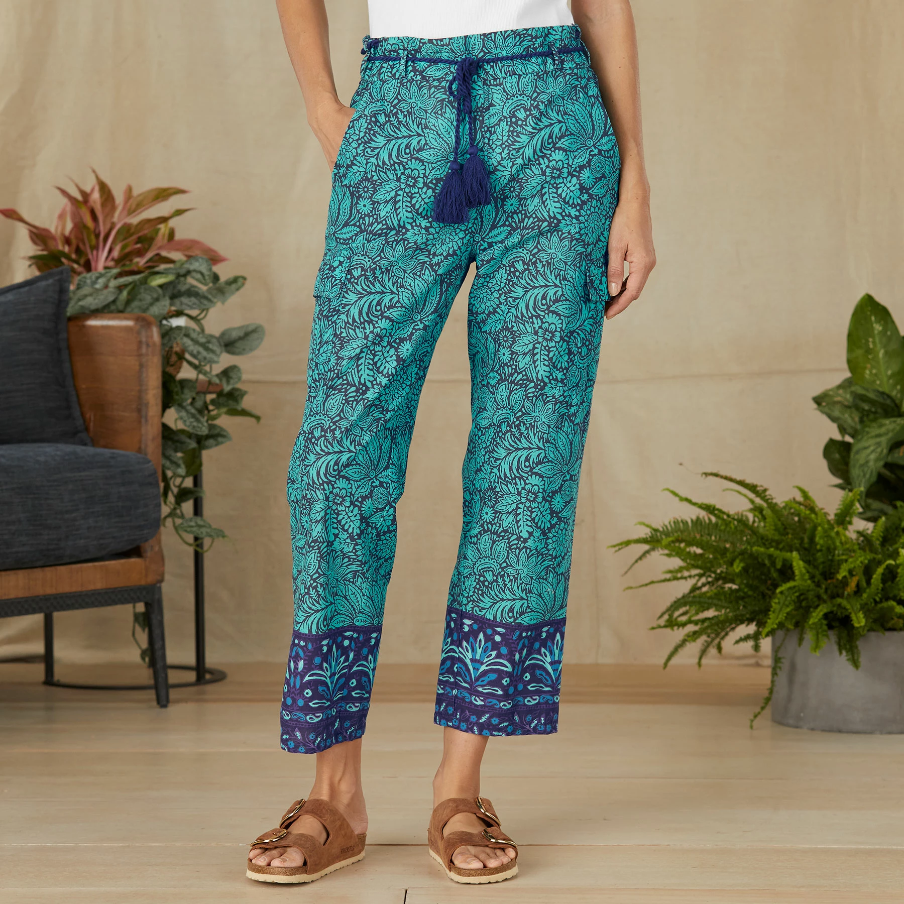 Vibrant Reef Pants - Petites 4 Vibrant Reef Pants - Petites - Image 2