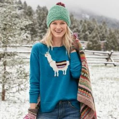 Laid Back Llama Sweater, Petite -Sundance Sales 25249554 25d6 4c3d b0dc d1a9fc966b9e