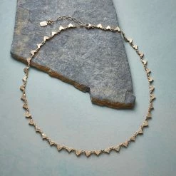 14kt Yellow Chain Of Hearts Necklace -Sundance Sales 33c11a75 2293 45b6 a8ca 9e7c078b4f04