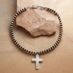 Southwest Cross Necklace -Sundance Sales 47518ccc ee1a 4e23 b5df f6c1b25ba14c