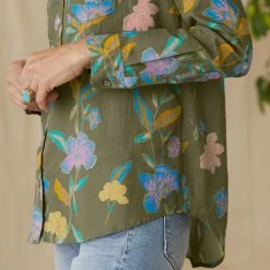 Floral Voyage Shirt, Petite -Sundance Sales 49f4cd40 0e79 4247 8662 6a8c76e5fc51