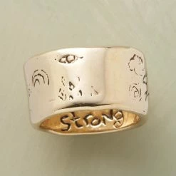 Yellow Gold Strength Ring