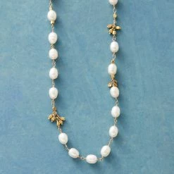 Pitter Patter Pearl Necklace