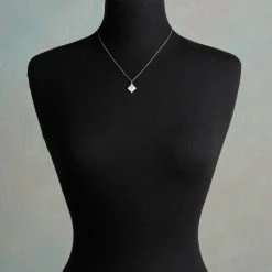 Satin And Diamond Necklace -Sundance Sales 7002842c 8d63 4ad6 8c88 f5abddd1d108