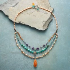 Clarissa Three-tier Necklace -Sundance Sales 73cfdac2 1515 4848 a9a5 85d9d540c16f