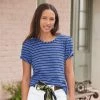 Evette Striped Tee, Petite 1 Evette Striped Tee, Petite -Sundance Sales 7757c894 42ec 472e b7d6 2cc7b95cc952