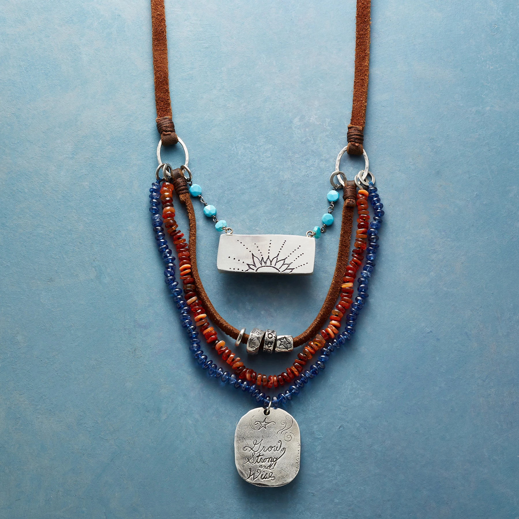 Mountain Sunset Necklace 4 Mountain Sunset Necklace - Image 2