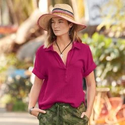 Christine Camp Shirt, Petite -Sundance Sales 8bee4c84 6928 4ad2 b8c4 b7045c13e212