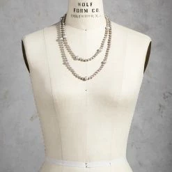 Silvery Satellite Pearl Necklace -Sundance Sales 8f7641ae f651 4c4a 9c19 fc8523731922