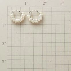 Sterling Silver Froth Of Pearls Earrings -Sundance Sales 92411b83 a793 42e5 9355 b7b29fdb6770