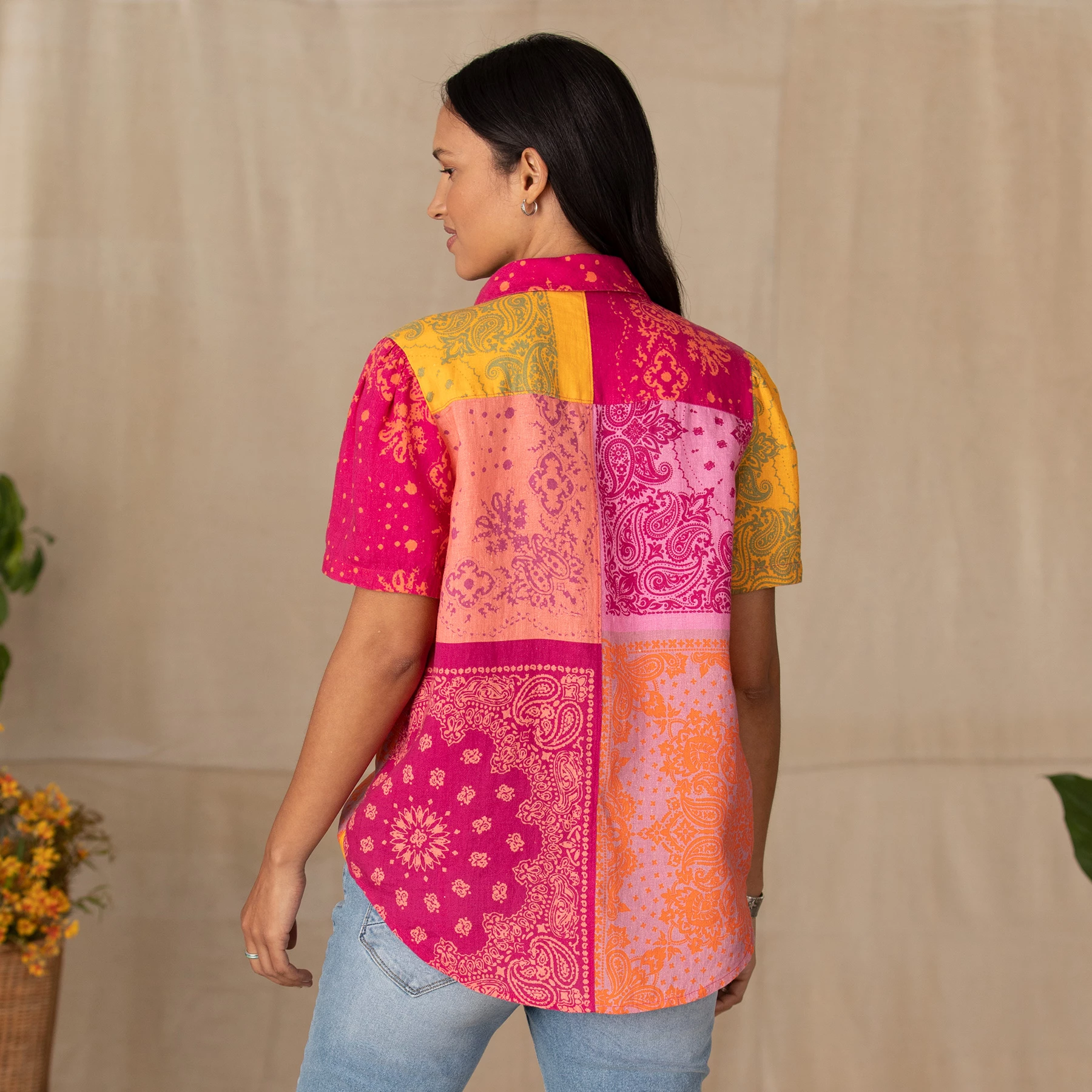 Mixed Tales Shirt, Petite 6 Mixed Tales Shirt, Petite - Image 4