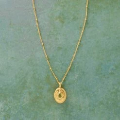 Gold Vermeil Birthstone Locket -Sundance Sales a05a61dd c745 4436 8caa f48cbcbba066