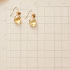 Sunlit Citrine Earrings