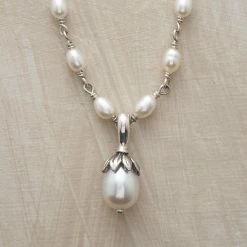 Lotus Pearl Necklace -Sundance Sales cd9f8514 e0fb 4eae a08b 8db18b69b836