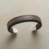 Sterling Braid Cuff