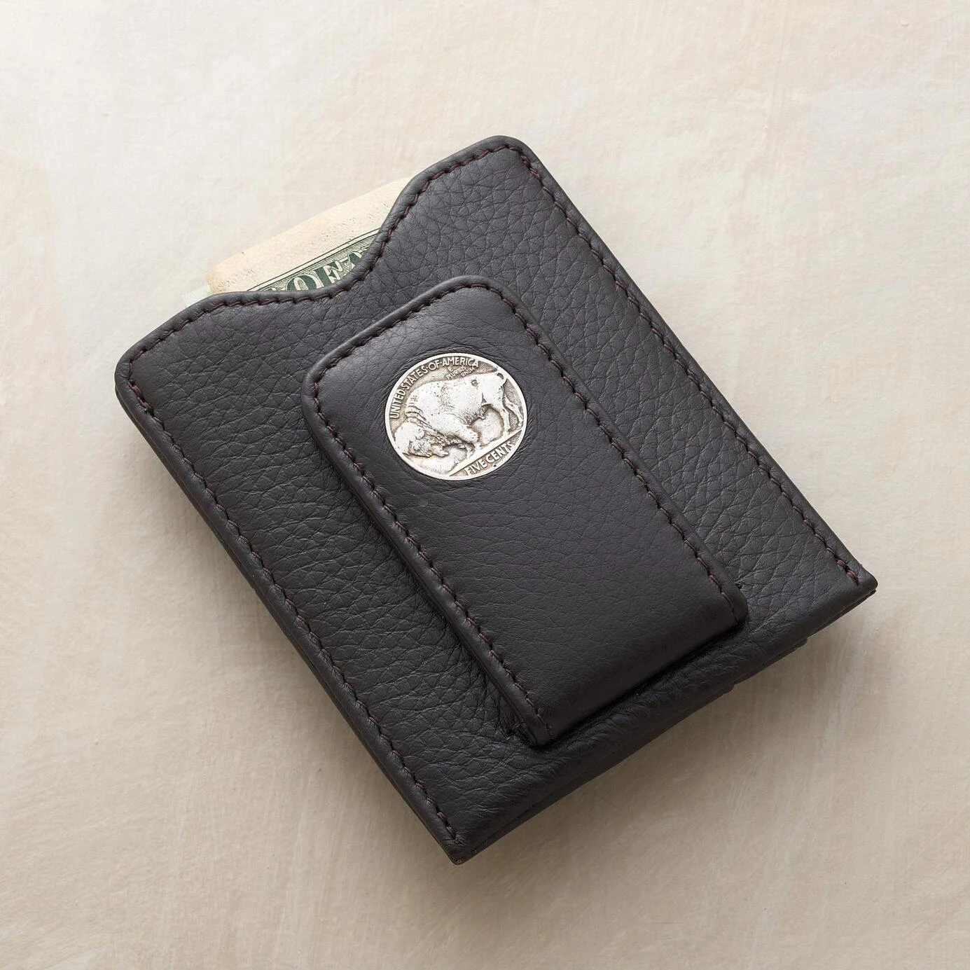 Vintage Buffalo Nickel Money Clip 3 Vintage Buffalo Nickel Money Clip