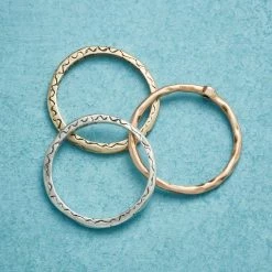 Love And Gratitude Rings, Set Of 3 -Sundance Sales e8d36694 1cfe 41db 9cf9 d4ad6533f575