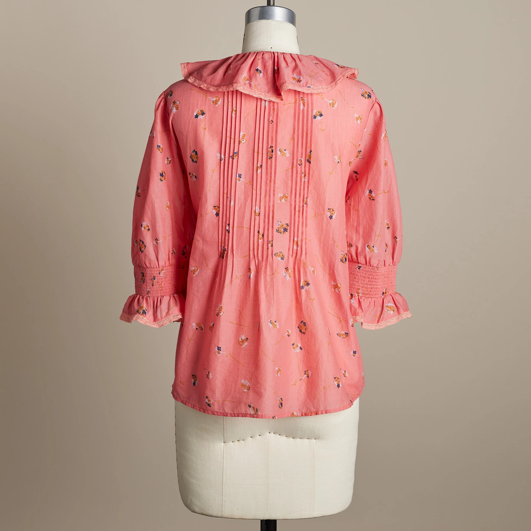 Floral Beatrice Ruffle Top, Petite 3 Floral Beatrice Ruffle Top, Petite