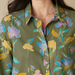 Floral Voyage Shirt, Petite -Sundance Sales fe5b2135 52a4 484b afda b5152d9e8ce8